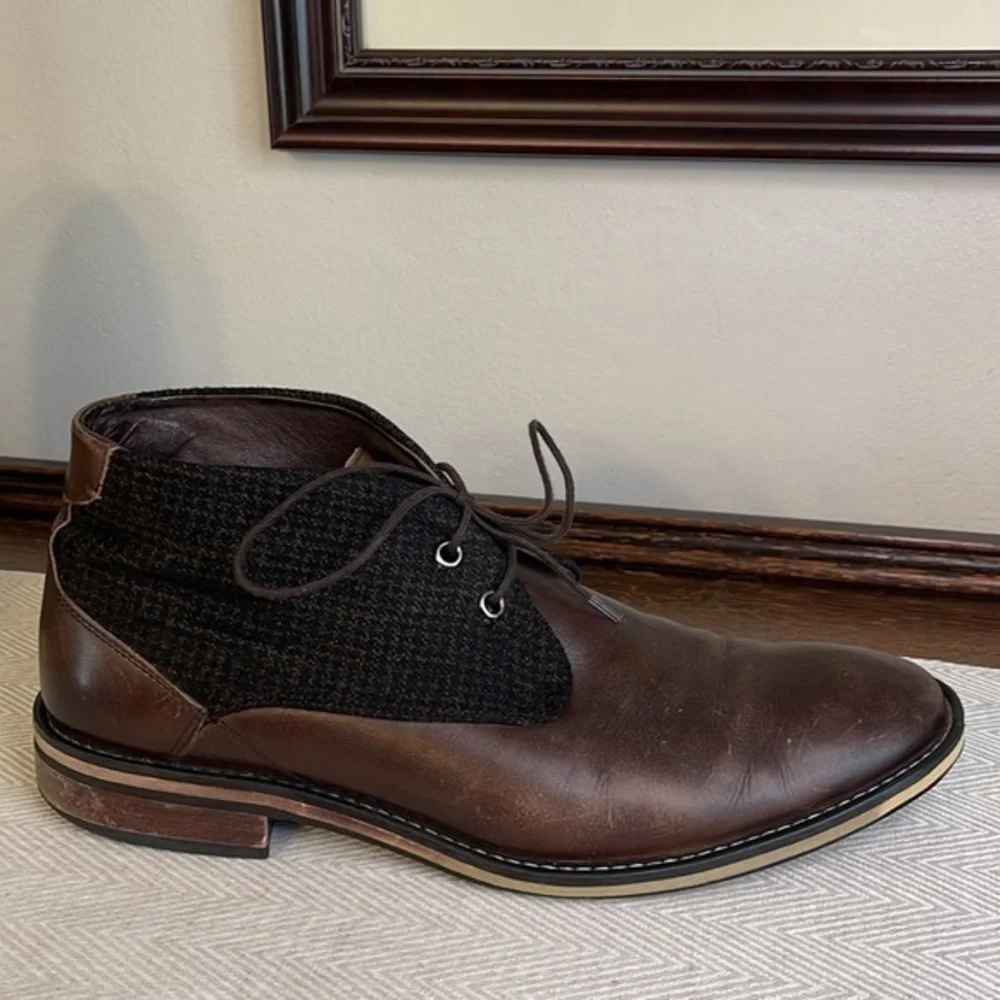 Zanzara Men's Nebot Chukka Boots,Brown, 10.5‎